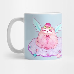 Peach Fruit Angel Sloth Mug